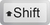 Клавиша shift