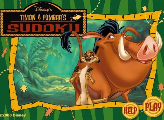 Игра Тимон и Пумба