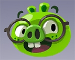 Игра Angry Birds: Летающие Свиньи