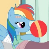 Игра Пони  и Мяч