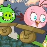 Игра Злые Птички: Сумасшедшие Гонки