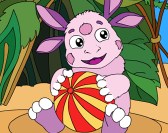 Игра Лунтик: Раскрась Картинку