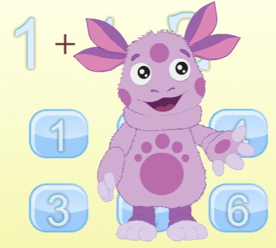 Игра Лунтик: Урок Математики