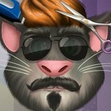 Игра Кот Том в Салоне Причесок