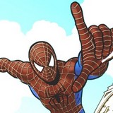 Игра Человек Паук: Раскраска