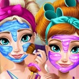 Игра Реальный Макияж Эльзы и Анны