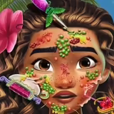 Игра Лечить Кожу Принцессе Моане Лечить Кожу Принцессе Моане