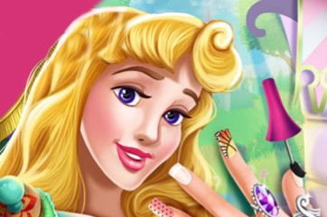 Игра Маникюр для Принцессы Авроры Игра Маникюр для Принцессы Авроры