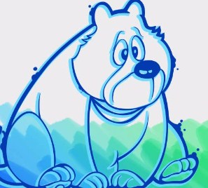 Игра Раскраска: Цветные Животные