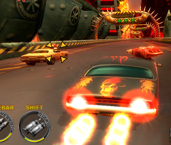 Игра Смертельные Гонки 3Д