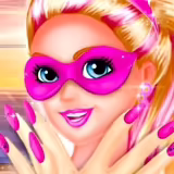 Игра Маникюр для Супер Барби
