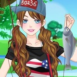 Игра Собираемся на Рыбалку: Одевалка на Оценку