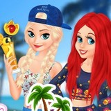 Игра Весенние Каникулы Принцесс Весенние Каникулы Принцесс