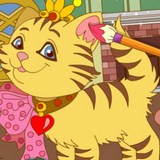 Игра Раскрась Кошку
