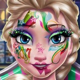 Игра Новогодний Макияж для Эльзы Новогодний Макияж для Эльзы