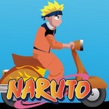 Наруто на Скутере