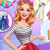 Игра Барби на Винтажной Выставке Барби на Винтажной Выставке