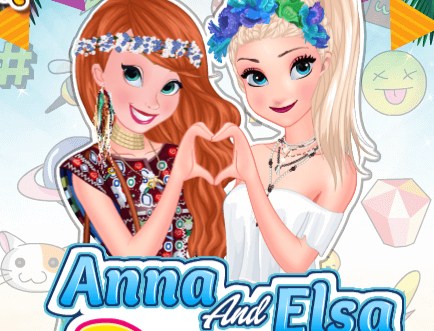 Игра Анна и Эльза: Летний Фестиваль