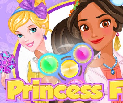 Игра Принцессы и Спиннер: Одевалка