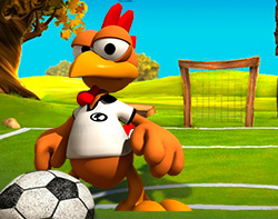 Игра Куриный Футбол Игра Куриный Футбол
