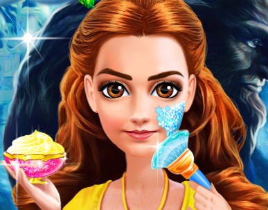 Игра Макияж Красавицы  Белль