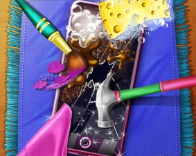 Игра Девушка Чинит Телефон