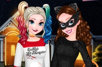 Игра Анна и Эльза: Хэллоуинcкая Ночь Игра Анна и Эльза: Хэллоуинcкая Ночь