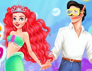 Игра Ариэль и Эрик: Отдых Игра Ариэль и Эрик: Отдых