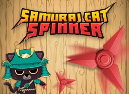 Игра Спиннер Кота Самурая