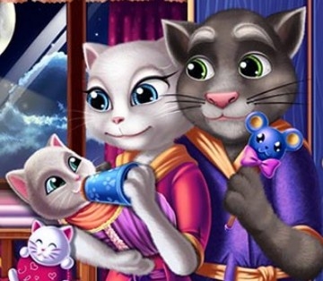 Игра Анджела и Том: Уход за Ребенком Игра Анджела и Том: Уход за Ребенком