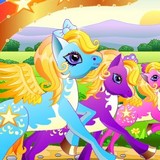 Игра Пони Гонки Игра Пони Гонки