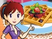 Игра Кулинарный Класс Сары: Французкие Вафли