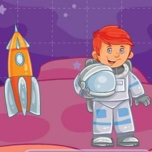 Игра Космонавт в Лабиринте