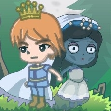 Игра Бродилка Принц и Труп Невесты Игра Бродилка Принц и Труп Невесты