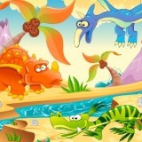 Игра Пазл: Динозавры Часть 3 Пазл: Динозавры Часть 3