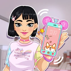 Игра Кавайный Телефон Тамоко Игра Кавайный Телефон Тамоко