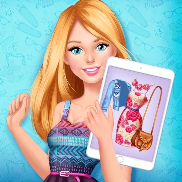 Игра Барби Любит Моду: Летние Узоры Игра Барби Любит Моду: Летние Узоры