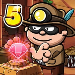 Игра Воришка Боб 5: Приключения в Храме