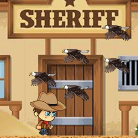 Игра Погоня Ковбоя