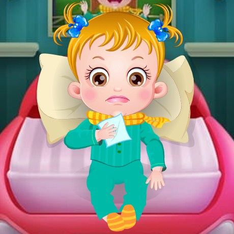Игра Малышка Хейзел Заболела Игра Малышка Хейзел Заболела