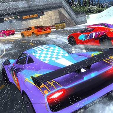 Игра Гонки по Снежным Трекам