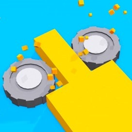 Игра Цветная Пила 3Д 2 Игра Цветная Пила 3Д 2