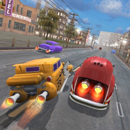 Игра Футуристические Гонки 3D