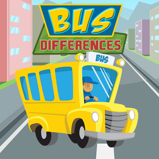 Игра Автобус: Найди Отличия Игра Автобус: Найди Отличия
