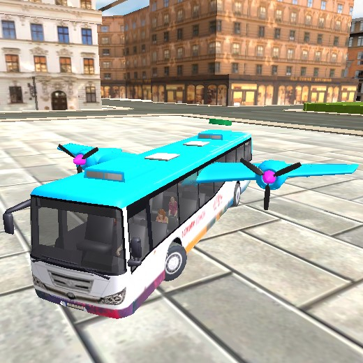 Игра Симулятор Летающего Автобуса Игра Симулятор Летающего Автобуса