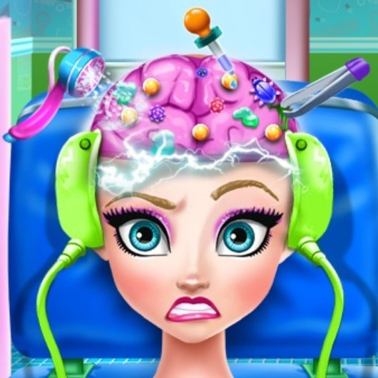 Игра Операция на Мозге Эльзы Игра Операция на Мозге Эльзы