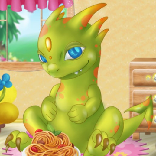 Игра Уборка в Комнате Дракона