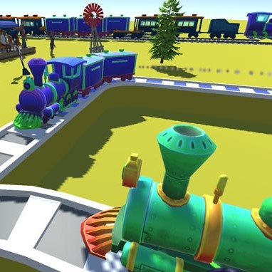 Игра Поезда: Кольцевая Дорога Игра Поезда: Кольцевая Дорога