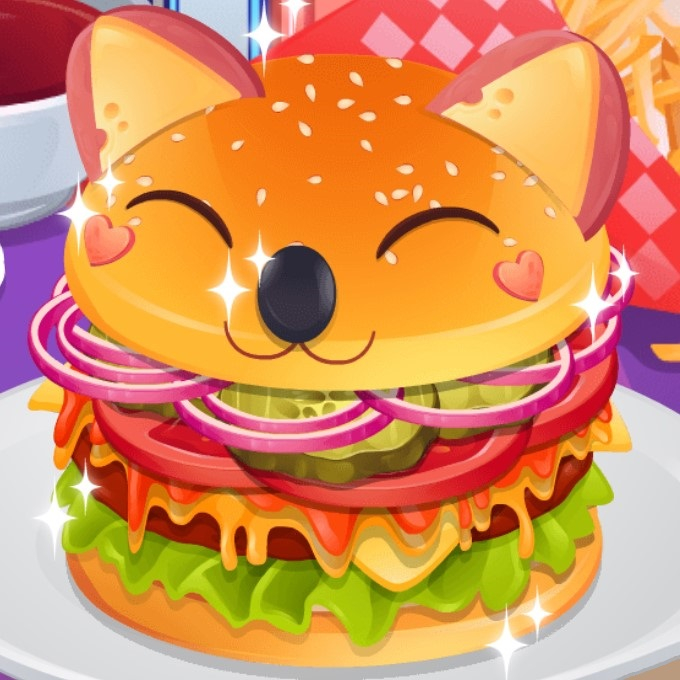 Игра Приготовь Милый Бургер
