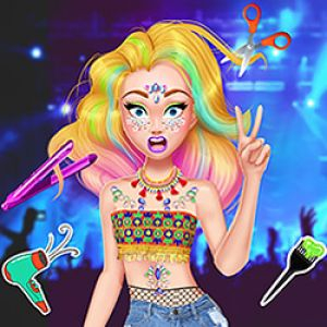 Игра Музыкальный Фестиваль: Прически